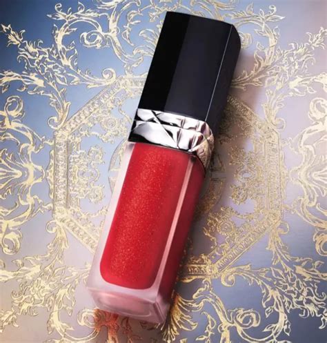 dior liquid lipstick 999 glitter